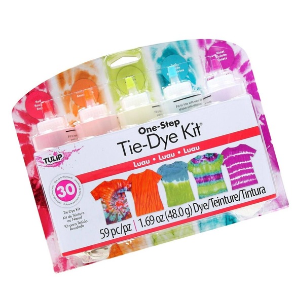 Duncan Tie-Dye Paint Kit - One-Step Refills -Luau Girls Party! - Picture 1 of 10